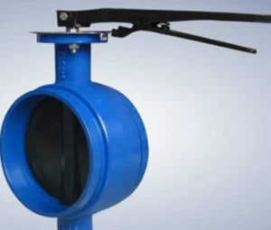 Mjukt säte och spak spärrventil med räfflade ände